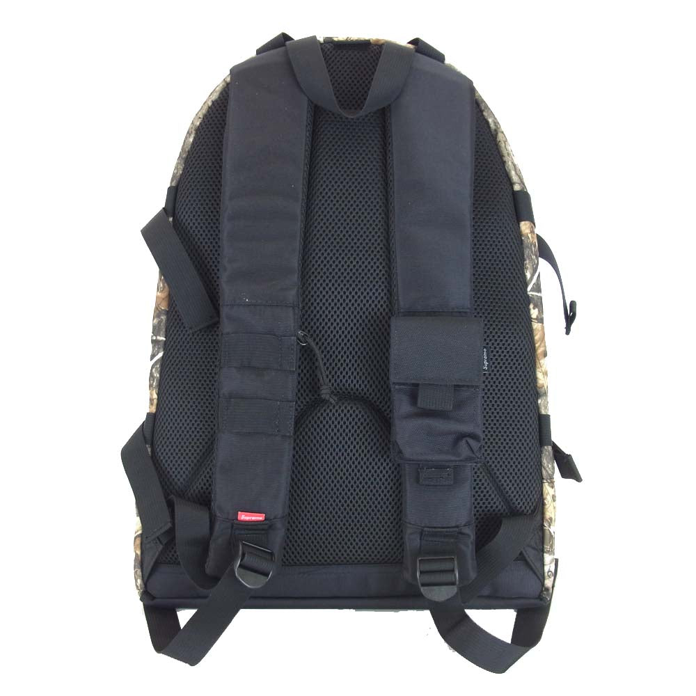 Supreme シュプリーム 19AW Backpack Real Tree Camo リーフ柄 リュック バックパック マルチカラー系【新古品】【未使用】【中古】