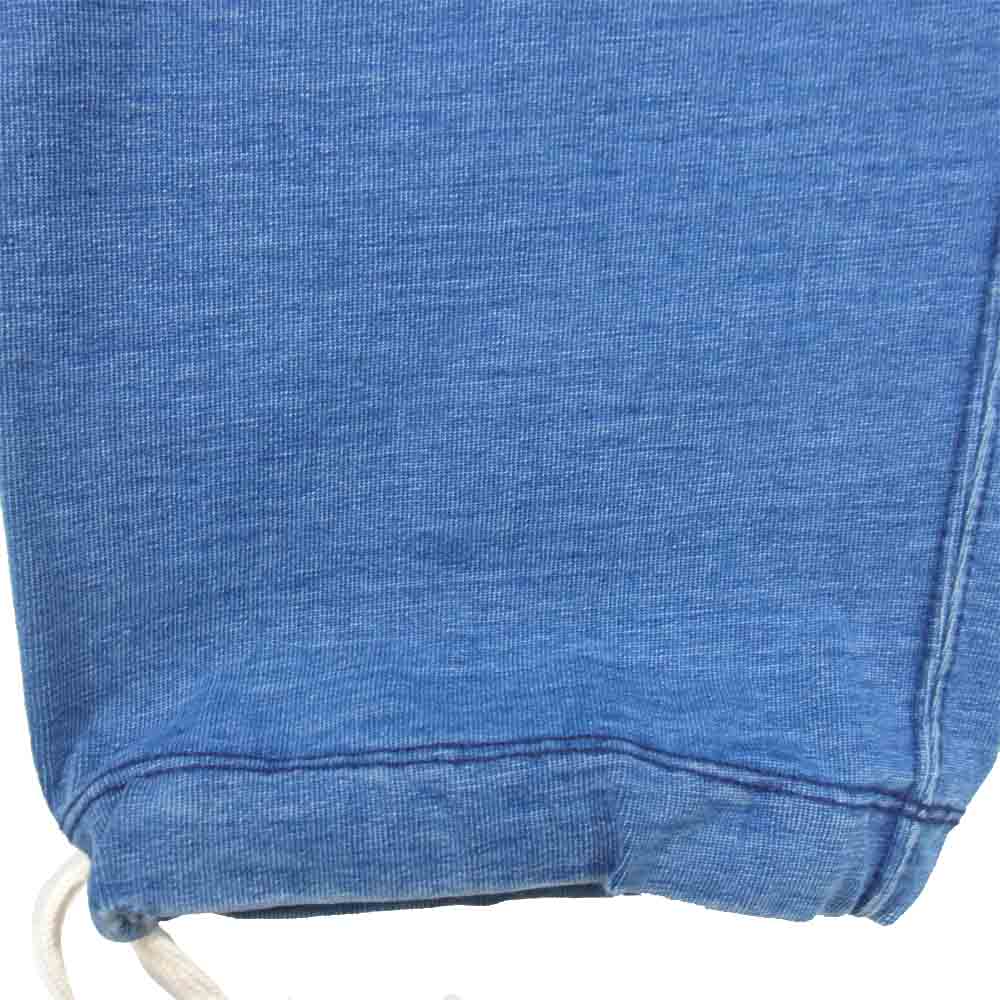 POLO RALPH LAUREN ポロ・ラルフローレン インディゴ ダメージ加工 コットン スウェット パンツ ブルー系 S【中古】