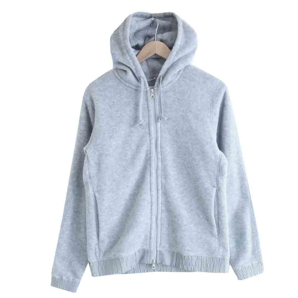 Ron Herman ロンハーマン RC-3567 レイニングチャンプ REIGNING CHAMP フリース ジップ パーカー グレー系 S【美品】【中古】
