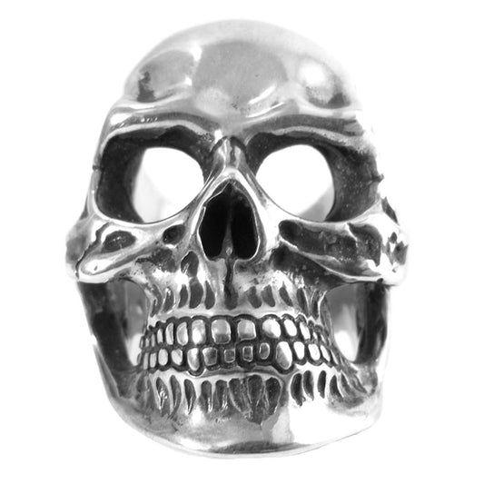 BILL WALL LEATHER ビルウォールレザー × CRIMIE クライミー ジャイアント スカル シルバー系 21号【中古】