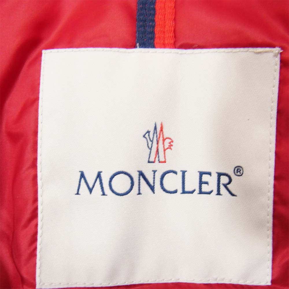 MONCLER モンクレール F20911A20100 53334 ARVES GIUBBOTTO アルベス ダウン ジャケット フード レッド系 1【中古】