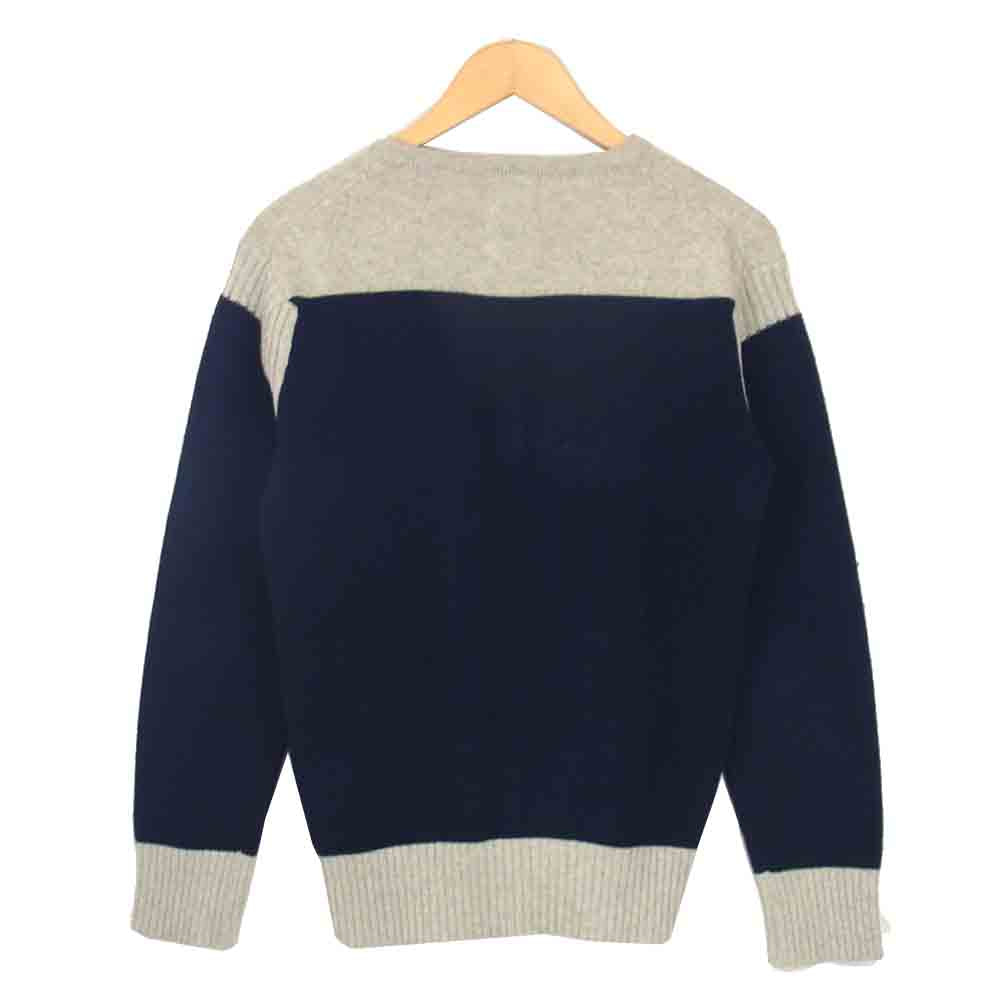 VISVIM ビズビム 15AW 0115205012008 ISLES KNIT SWEATER セーター ネイビー系 1【中古】