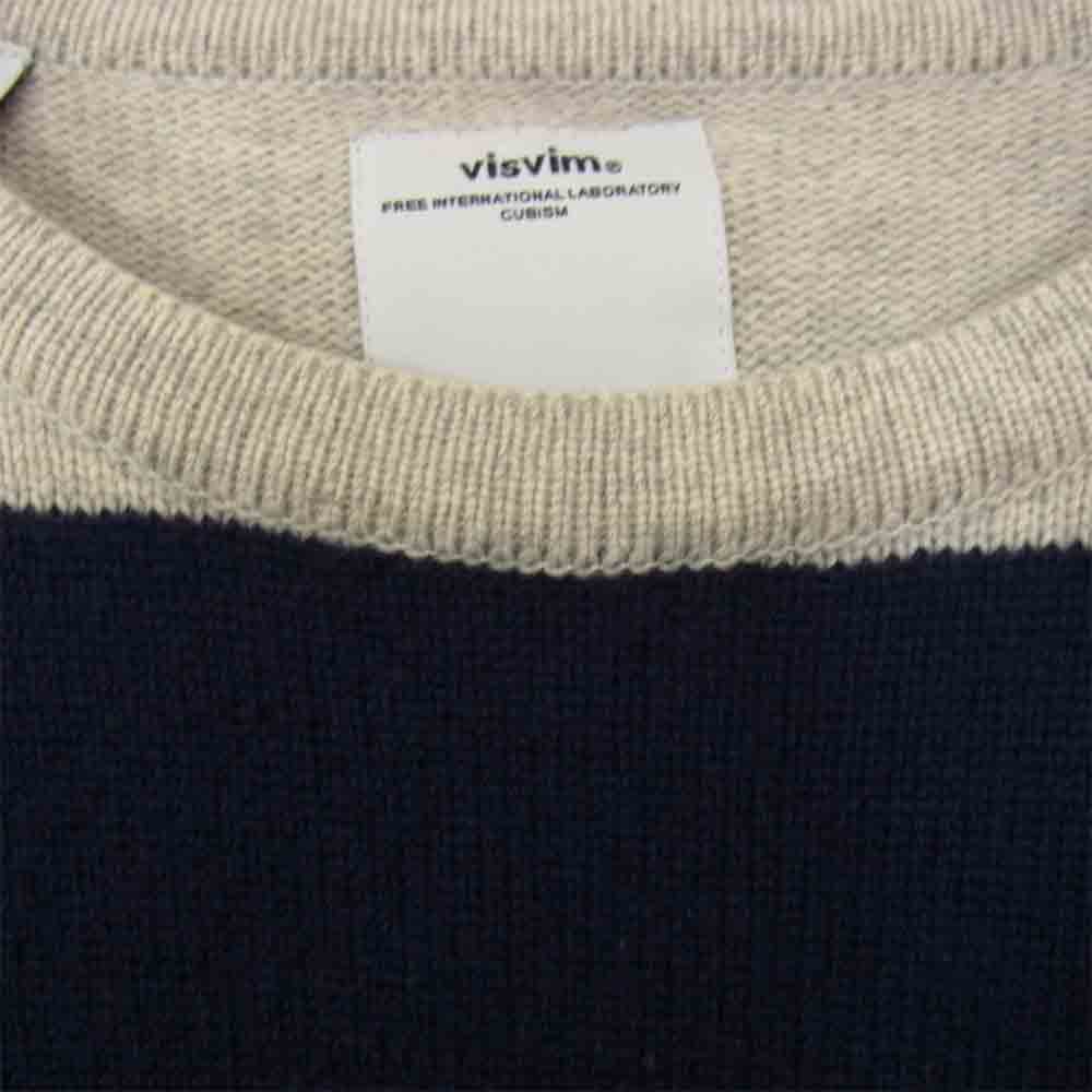 VISVIM ビズビム 15AW 0115205012008 ISLES KNIT SWEATER セーター ネイビー系 1【中古】