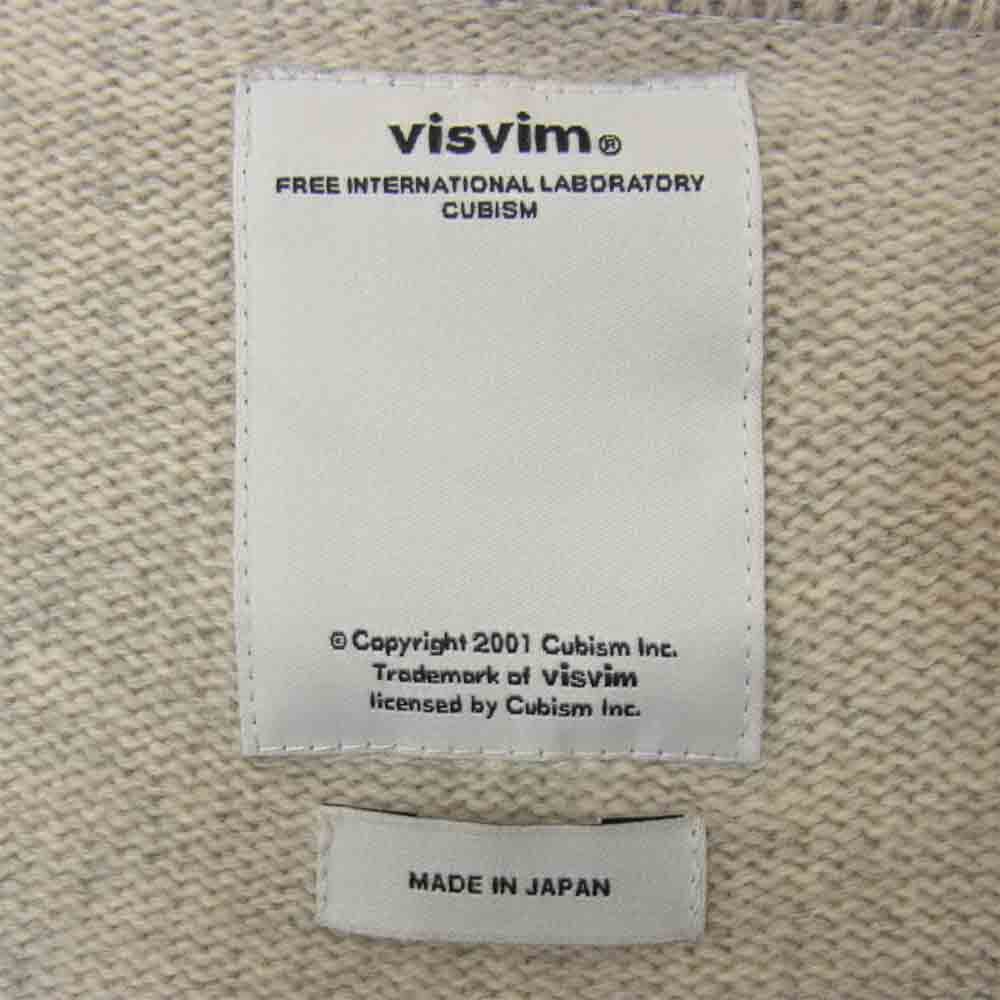 VISVIM ビズビム 15AW 0115205012008 ISLES KNIT SWEATER セーター ネイビー系 1【中古】
