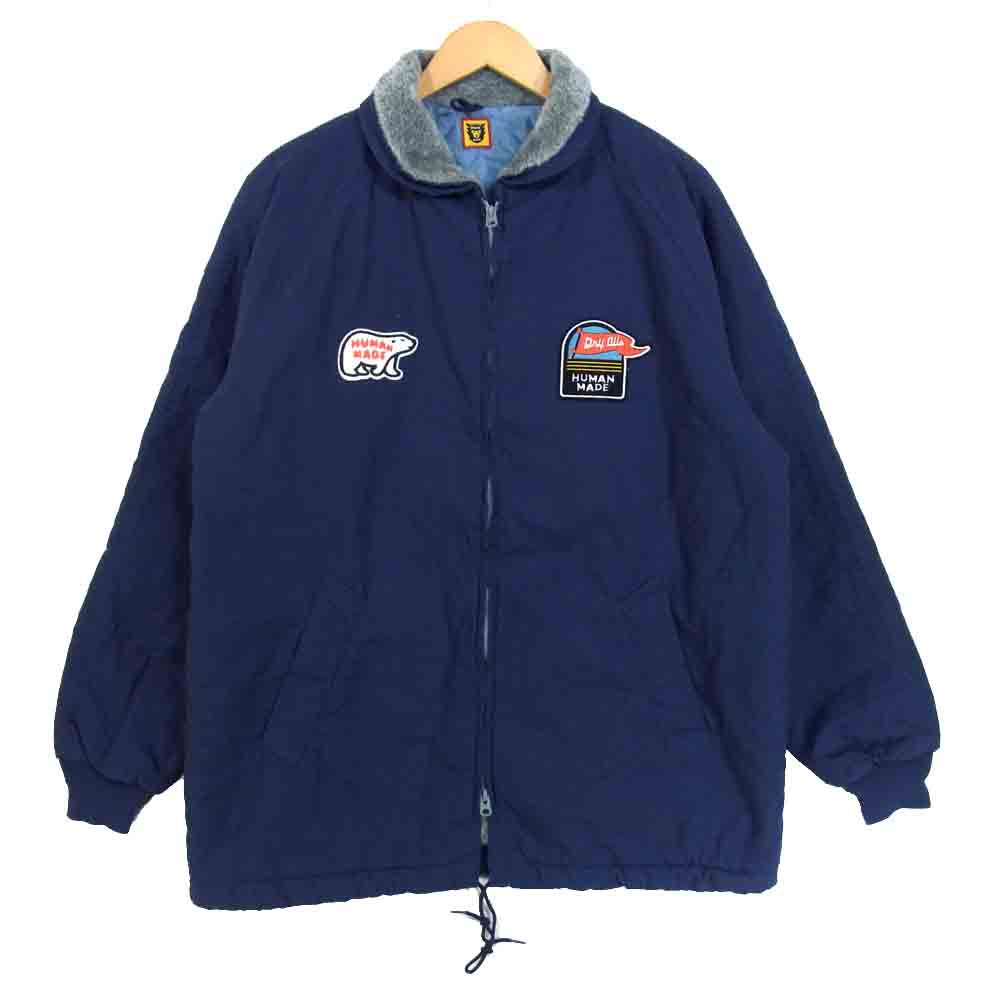 HUMAN MADE ヒューマンメイド 20AW DECK JACKET デッキジャケット ワッペン ネイビー系 L【美品】【中古】