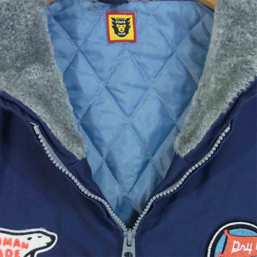 HUMAN MADE ヒューマンメイド 20AW DECK JACKET デッキジャケット ワッペン ネイビー系 L【美品】【中古】