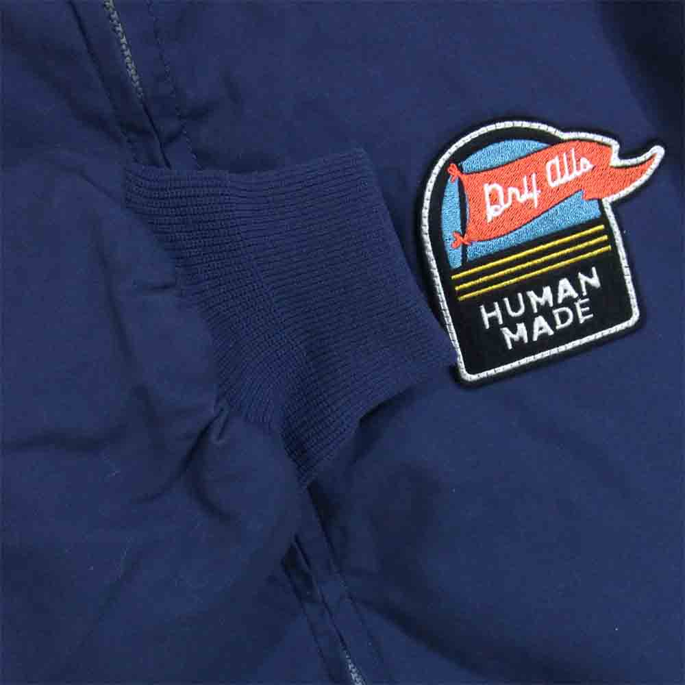 HUMAN MADE ヒューマンメイド 20AW DECK JACKET デッキジャケット ワッペン ネイビー系 L【美品】【中古】