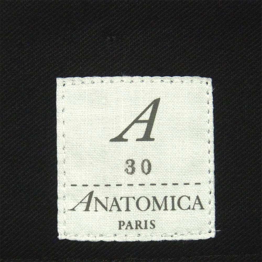 アナトミカ 530-542-08 TRIM FIT III WOOL FLANNEL ウール フランネル パンツ グレー系 30【新古品】【未使用】【中古】