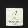 アナトミカ 530-542-08 TRIM FIT III WOOL FLANNEL ウール フランネル パンツ グレー系 30【新古品】【未使用】【中古】