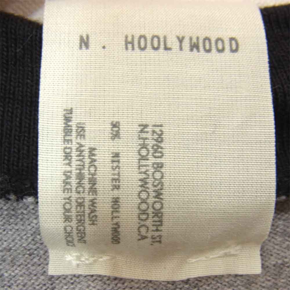 N.HOOLYWOOD エヌハリウッド 切替 アシンメトリー グレー系 38【中古】