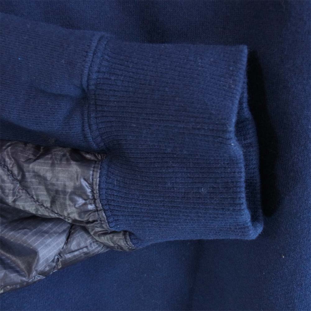 SOPHNET. ソフネット 20aw フロント 裏起毛 スウェット  ネイビー系 L【中古】