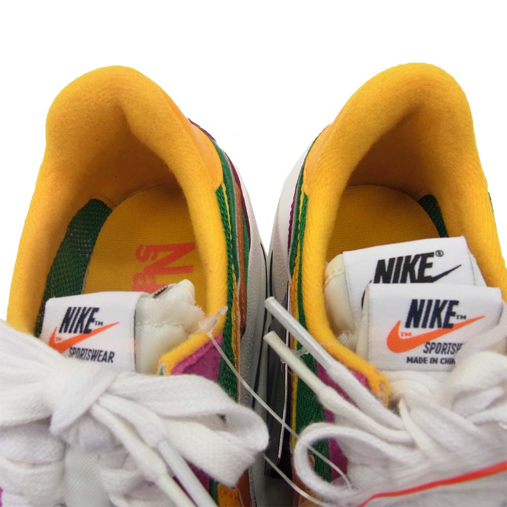 NIKE ナイキ BV0073-301 LD WAFFLE SACAI ワッフル サカイ  PINE GREEN/CLAY ORENGE 23.5cm【新古品】【未使用】【中古】