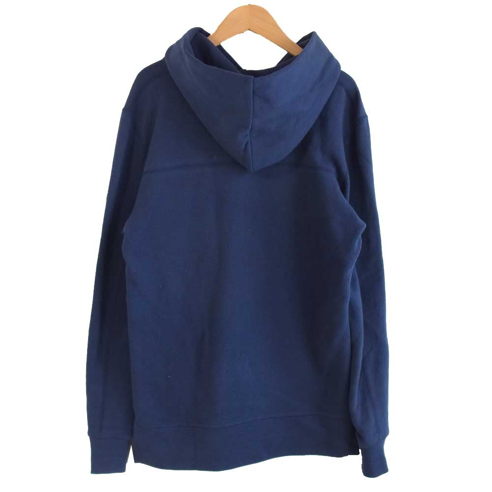 ジョンエリオット サイドジップ プルオーバー パーカー ネイビー系 1【美品】【中古】