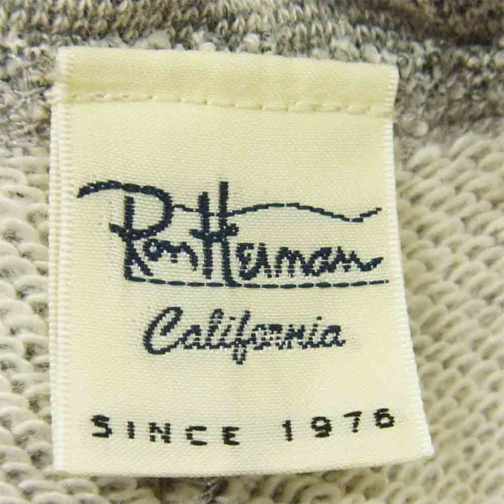 Ron Herman ロンハーマン 942062059-1071 コットン リブ スウェット パンツ 日本製 グレー系 M【中古】