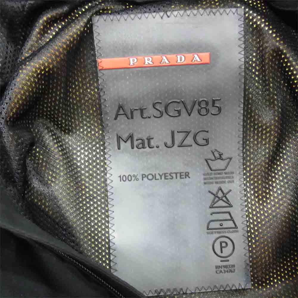 PRADA SPORTS プラダスポーツ SGV85 GORE-TEX ゴアテックス ナイロン マウンテンパーカー ブラック系 48【中古】