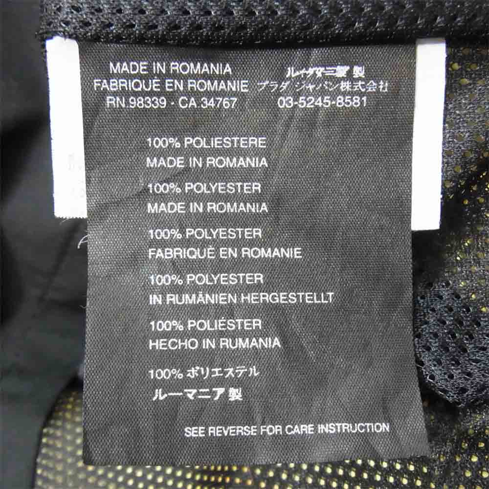 PRADA SPORTS プラダスポーツ SGV85 GORE-TEX ゴアテックス ナイロン マウンテンパーカー ブラック系 48【中古】