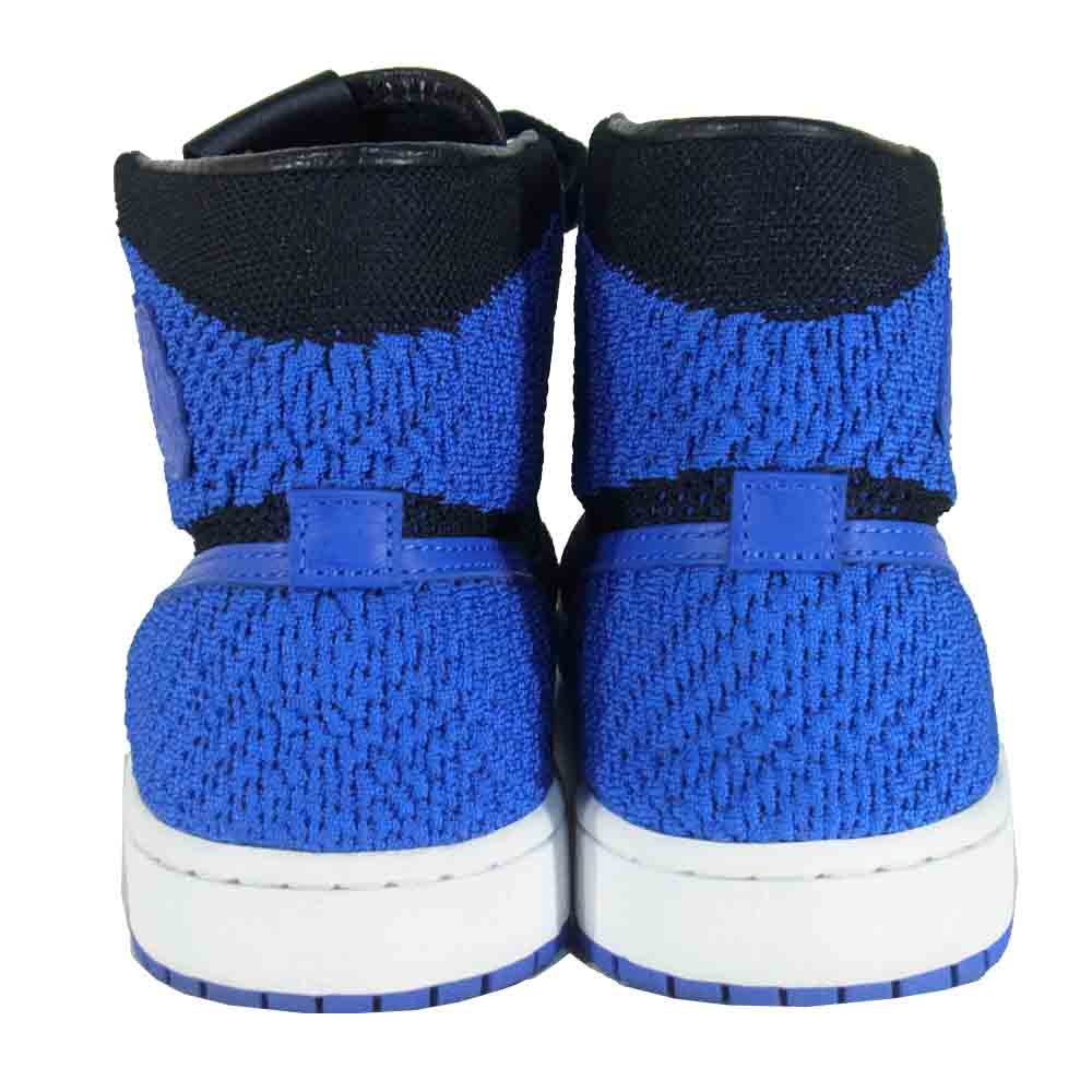 NIKE ナイキ 919704－006 AIR JORDAN 1 RETRO HI FLYKNIT エア ジョーダン 1 フライニット ブルー×ブラック系 US7【中古】