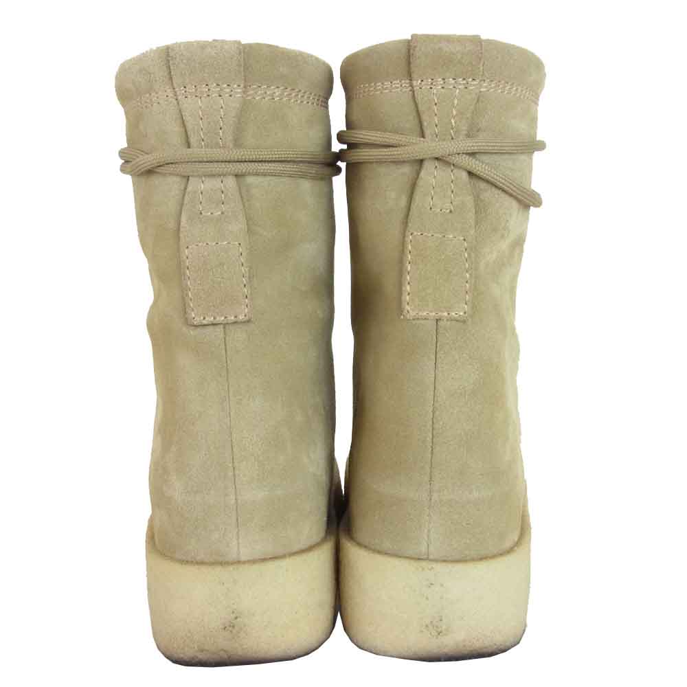 イージー KW3601 Season 4 Taupe Thick Suede Crepe Boots スエード クレープ ブーツ ベージュ系 40【中古】