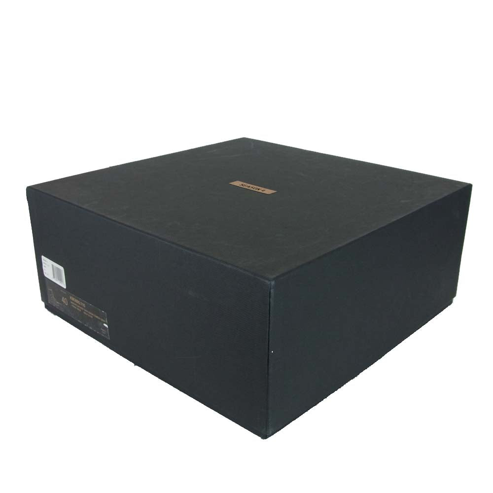 イージー KM3605  SEASON4 NYLON AND THICK SUEDE COMBAT BOOT レースアップ スエード コンバットブーツ ベージュ系 40【美品】【中古】