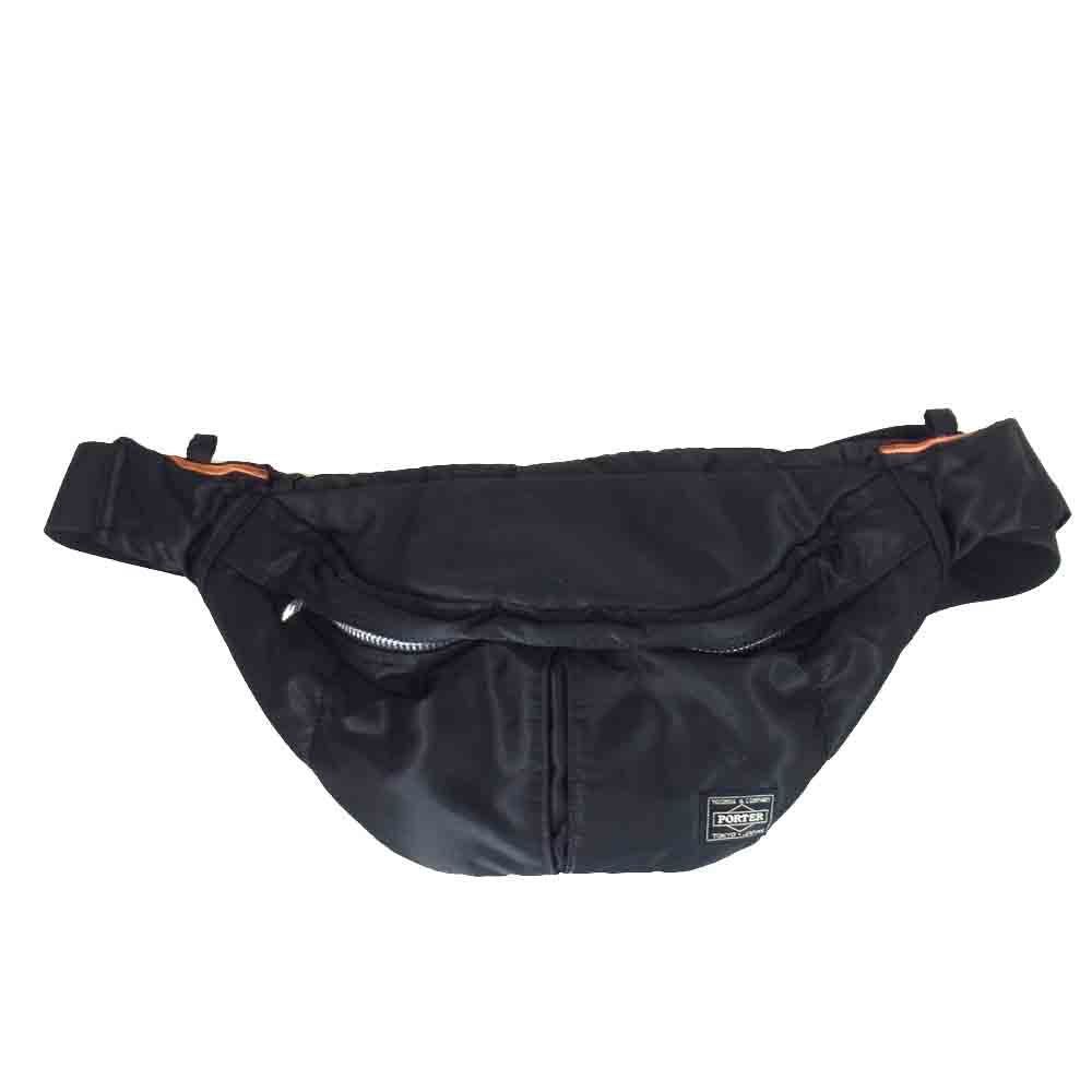 PORTER ポーター 622-66629 タンカー TANKER WAIST BAG ナイロン ウエストバッグ  ブラック系【中古】