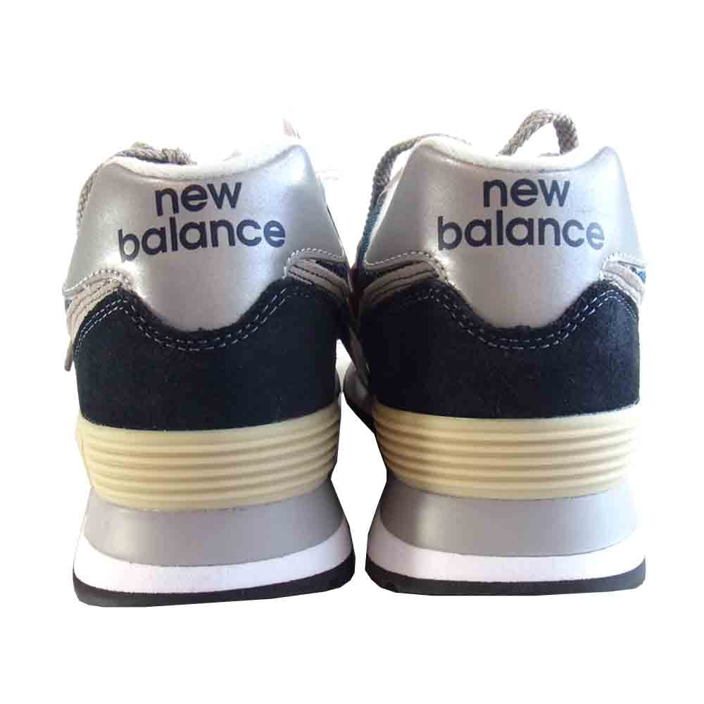 NEW BALANCE ニューバランス ML574ESS ローカット スニーカー ネイビー系 25.5㎝【新古品】【未使用】【中古】