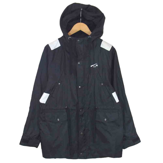 NIKE ナイキ 827033-010 リカルドティッシ RICCARDO TISCI  ナイロン ジップ ジャケット ブラック系 XS【中古】