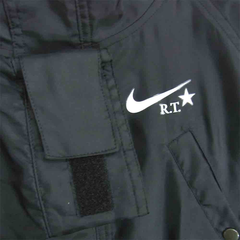 NIKE ナイキ 827033-010 リカルドティッシ RICCARDO TISCI  ナイロン ジップ ジャケット ブラック系 XS【中古】