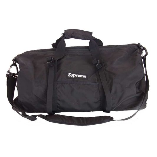 Supreme シュプリーム 17ss 23365 Duffle Bag ダッフルバッグ ボストンバッグ ブラック系【中古】