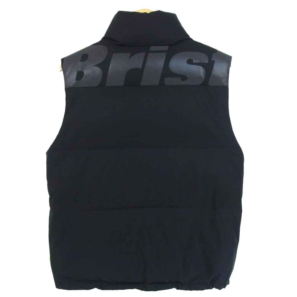 F.C.R.B. エフシーアールビー FCRB-189047 REVERSIBLE DOWN VEST リバーシブル ダウンベスト ブラック系 S【中古】