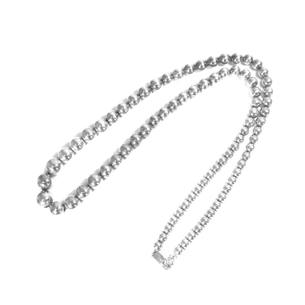 TIFFANY&Co. ティファニー ボールチェーン ネックレス シルバー系【中古】