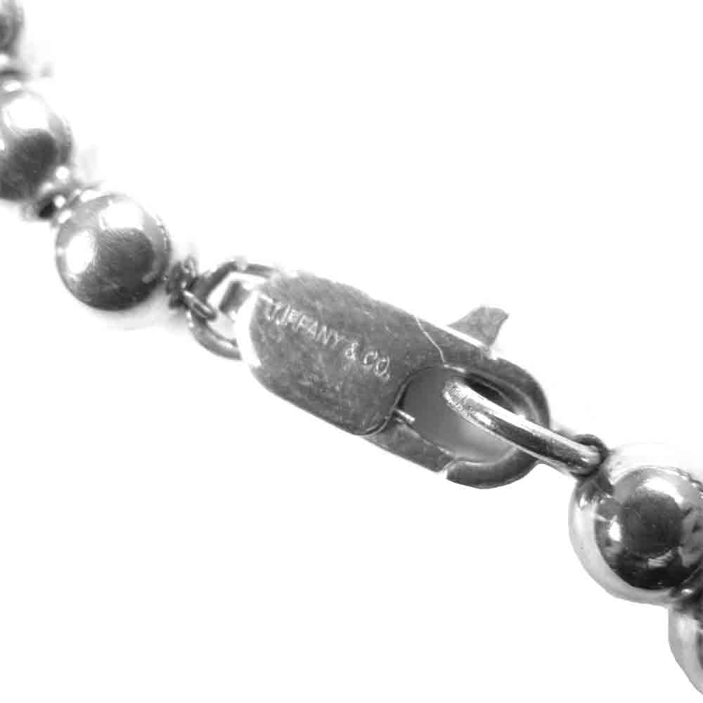 TIFFANY&Co. ティファニー ボールチェーン ネックレス シルバー系【中古】