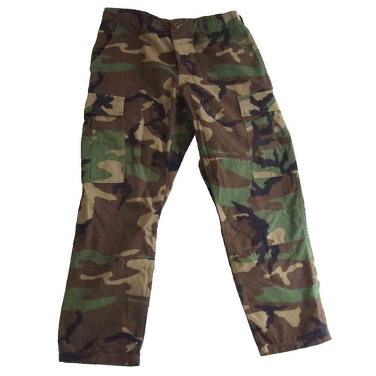 USアーミー ウッドランド カモ カーゴパンツ マルチカラー系 S【中古】
