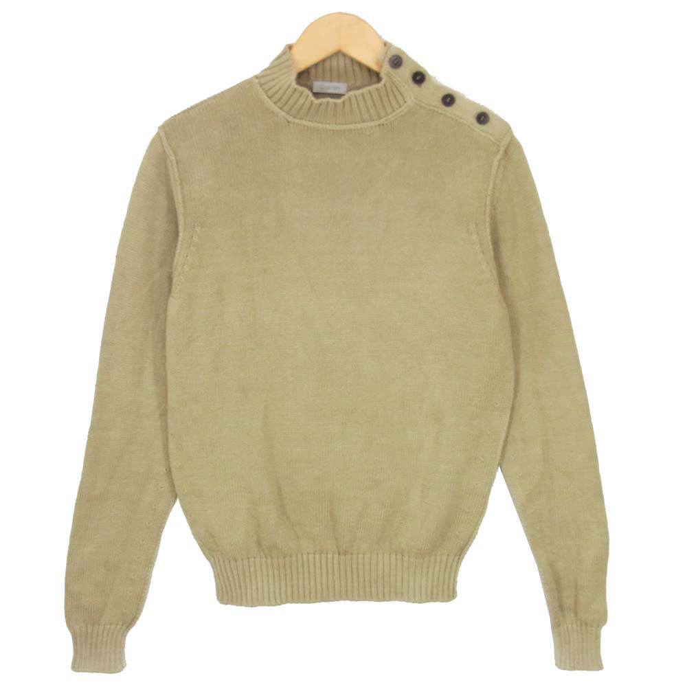 CRUCIANI クルチアーニ 伊製 コットン ニット カーキ系 44【中古】