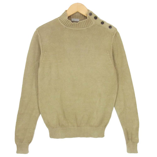 CRUCIANI クルチアーニ 伊製 コットン ニット カーキ系 44【中古】