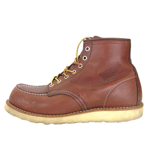 RED WING レッドウィング 9106 モックトゥ ブーツ ブラウン系 US8D【中古】