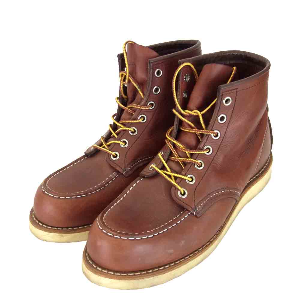 RED WING レッドウィング 9106 モックトゥ ブーツ ブラウン系 US8D【中古】