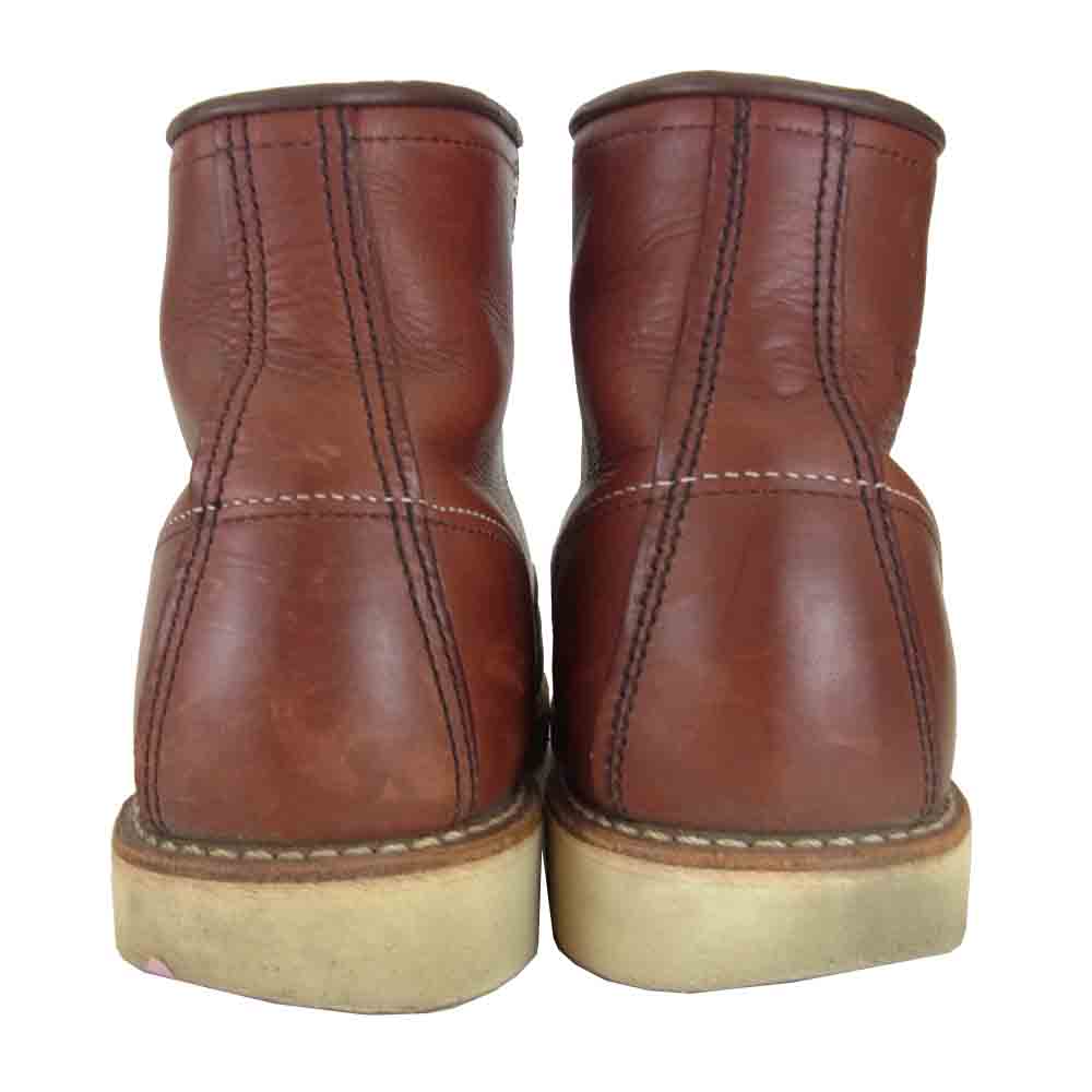 RED WING レッドウィング 9106 モックトゥ ブーツ ブラウン系 US8D【中古】