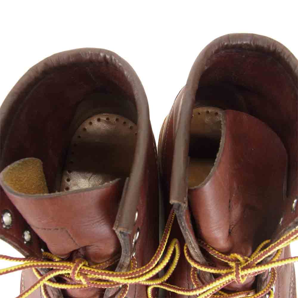 RED WING レッドウィング 9106 モックトゥ ブーツ ブラウン系 US8D【中古】