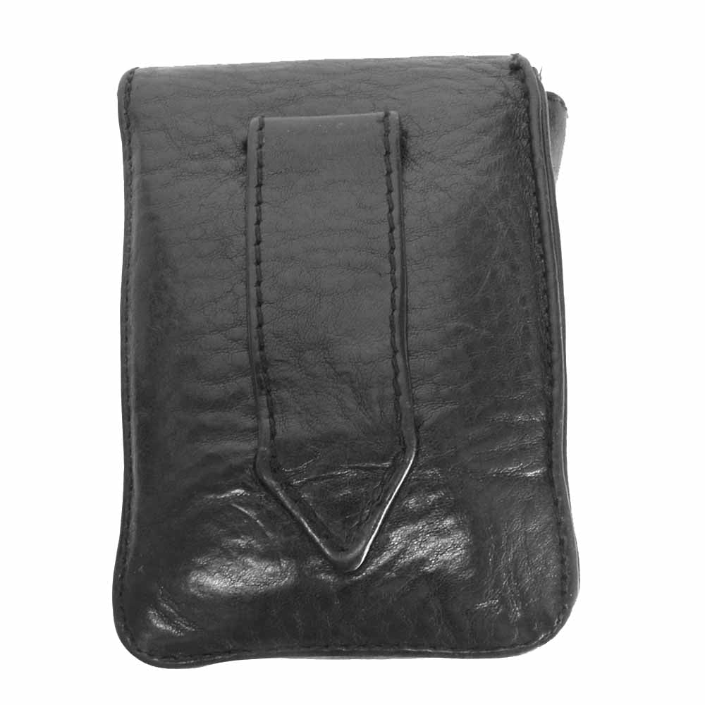 CHROME HEARTS クロムハーツ（原本無） ハートボタン シガレット ケース ブラック系【中古】
