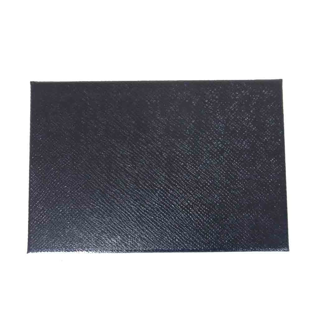 PRADA プラダ 1ML225 サフィアーノ SAFFIANO レザー 2つ折り 財布 ライトブルー系【中古】