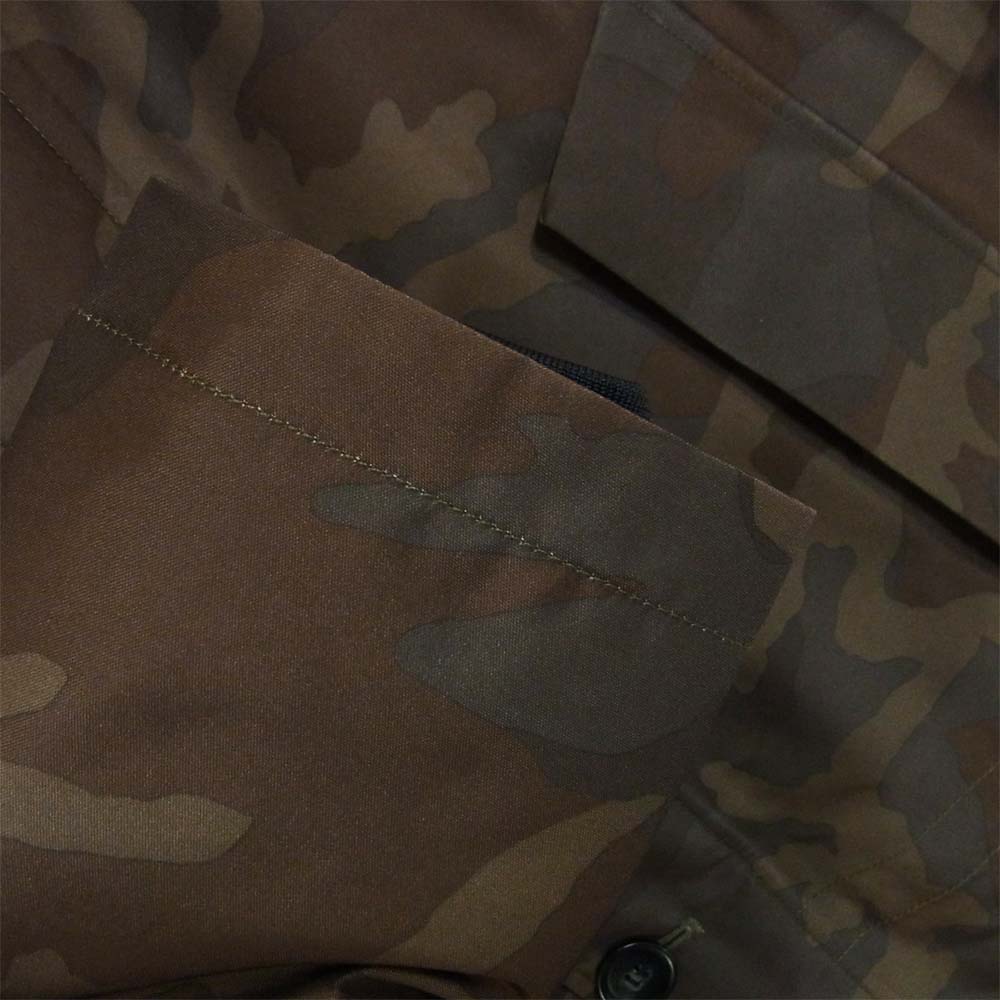 WOOLRICH ウールリッチ WOOU0255 GTX CAMO STORM PARKA ゴアテックス カモフラージュ ダウンコート カーキ系 US S【新古品】【未使用】【中古】