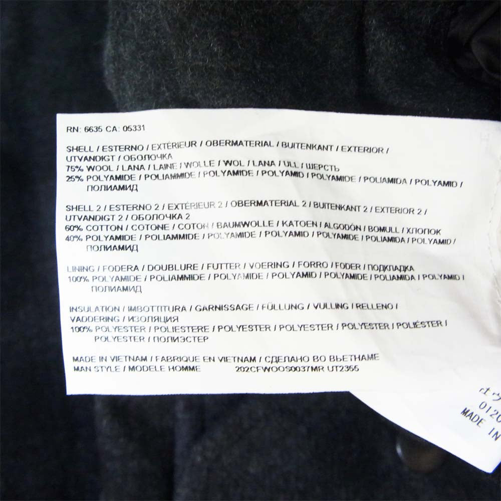 WOOLRICH ウールリッチ WOOS0037 REVERSIBLE PADDED OVER SHIRT リバーシブル パデッド オーバー シャツ ブラック系 S【新古品】【未使用】【中古】