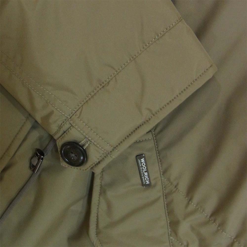 WOOLRICH ウールリッチ WWLOW0004 PAGE PARKA ページ パーカー ダウン ジャケット グレーベージュ系 M【新古品】【未使用】【中古】