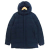 WOOLRICH ウールリッチ WOOU0257 SIERRA LONG JACKET DETACHABLE HOOD シエラ ロング ダウン ジャケット ネイビー系 L【新古品】【未使用】【中古】