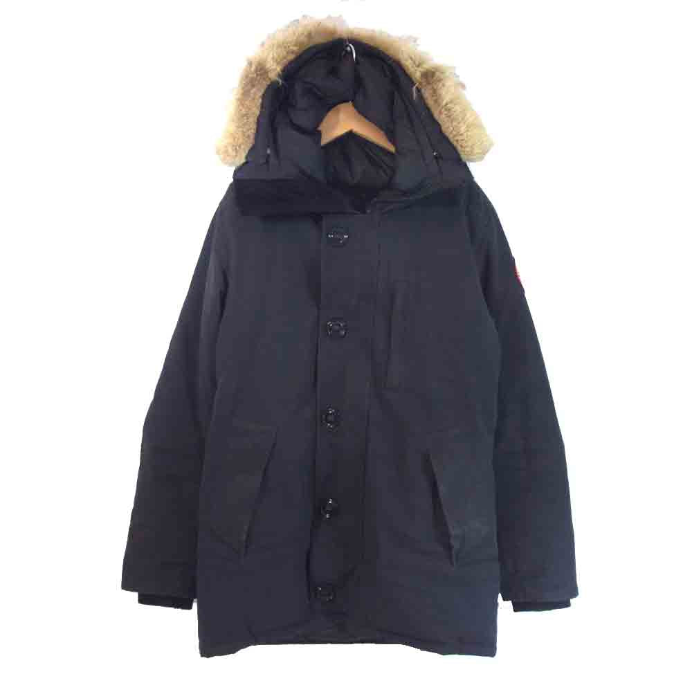 CANADA GOOSE カナダグース 3438JM 国内正規品 JASPER PARKA ジャスパー ダウンジャケット ブラック系 XS【中古】