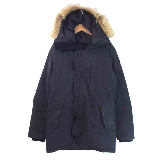 CANADA GOOSE カナダグース 3438JM 国内正規品 JASPER PARKA ジャスパー ダウンジャケット ブラック系 XS【中古】