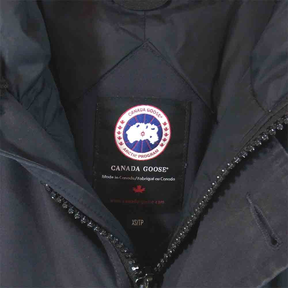 CANADA GOOSE カナダグース 3438JM 国内正規品 JASPER PARKA ジャスパー ダウンジャケット ブラック系 XS【中古】