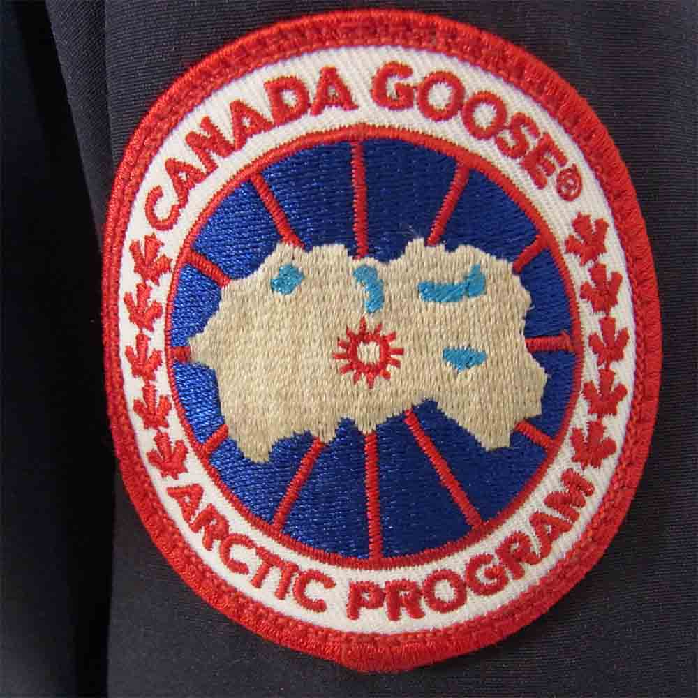 CANADA GOOSE カナダグース 3438JM 国内正規品 JASPER PARKA ジャスパー ダウンジャケット ブラック系 XS【中古】