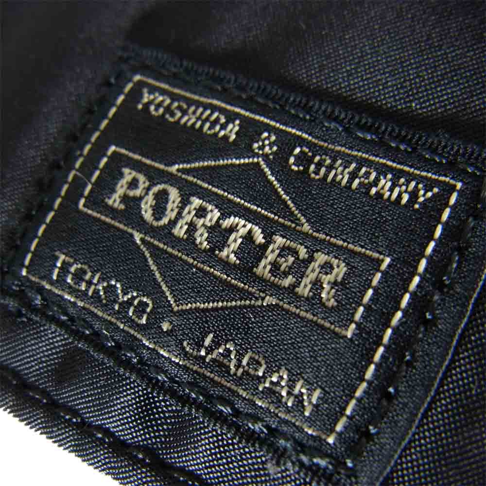 PORTER ポーター 622-68167 未使用品 TANKER WALLET タンカー 二つ折り ナイロン ウォレット ブラック系【極上美品】【中古】
