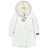 WOOLRICH ウールリッチ WWOU0281 CARNATION PARKA フード ロング ダウン コート ホワイト系 S【新古品】【未使用】【中古】